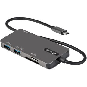Hub USB-C Macho - 2x USB-A/1x HDMI/1x USB-C Hembra, 5 Gbit/s...
