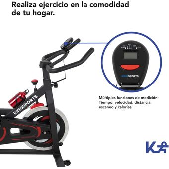 Bicicleta fija best sale 18 kg