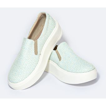 Vans verde outlet agua feminino