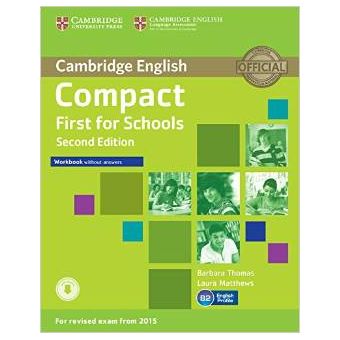 Workbook-key+audio cd VV.AA CAMBRIDGE Compact first for schools 