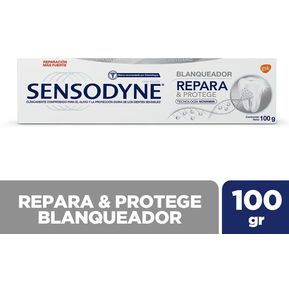 Sensodyne Crema Dental Blanqueador Repara Y Protege X 100 Gr