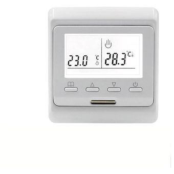 Termostato LCD 220V Termostato de calefacción eléctrica de piso digital eléctrico 