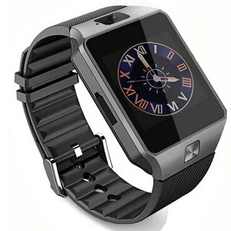 Smart Watch Reloj Inteligente con Camara Fralugio Dz09 Negro