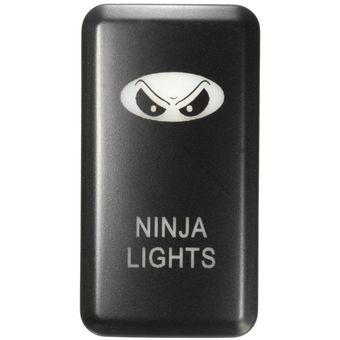 Interruptor de botón de luz indicadora de trabajo antiniebla LED de 12 V para Toyota Landcruiser Prado luces ninja luces ninja 