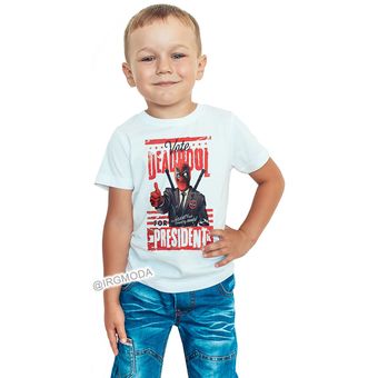 Camiseta best sale deadpool niño