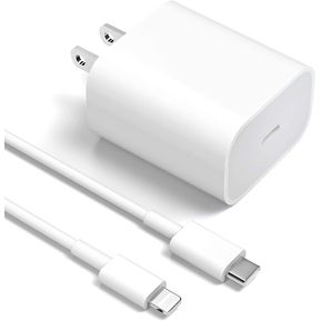 Cargador Apple Usb C 20w + Cable Usb C A Lightning