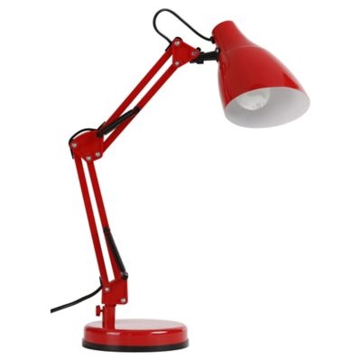 Lámpara de escritorio 40 W Casa Bonita-Rojo.