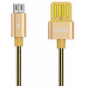 REMAX Spring Metal 2.1A Micro USB Para Cable De Cargador USB
