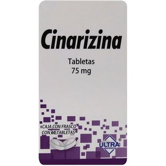 CINARIZINA (Ultra) CAJA CON FRASCO c/60 TABS. 75 MG. | Linio México ...