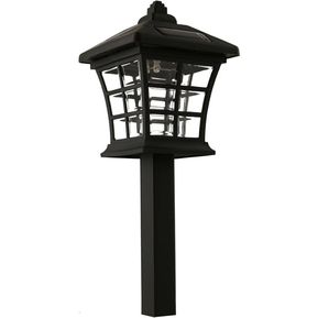 Estaca solar LED negro Just Home Collection