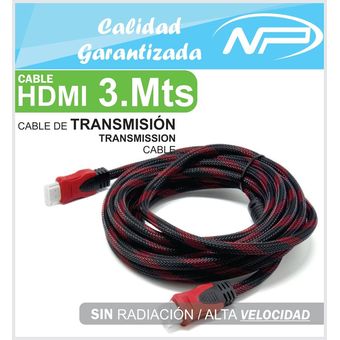 Cable Hdmi 5 Metros V1.4 Plano