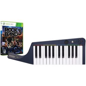 Teclado Inalambrico Con Rock Band 3 Para Xbox 360