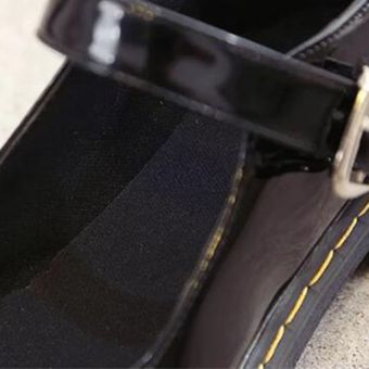 Zapatos de Lolita de estudiante japonés para mujer Black 