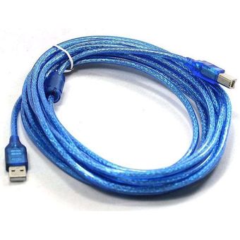 Cable USB 2.0 blindado de 10 metros para impresoras y