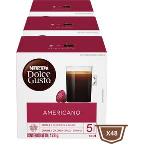 Nescafé® Dolce Gusto® Americano X 3 Cajas