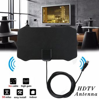 Televisión de la antena Antena de interior Antena Digital Alta Definición 4K televisión de la antena para HDTV Antena 