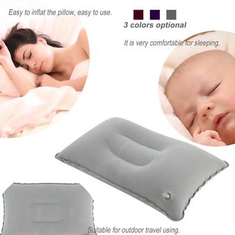 Almohada de viaje inflable Triple Comfort