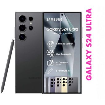 Celular Samsung Galaxy S24 Ultra 512GB, 12GB ram, cámara principal