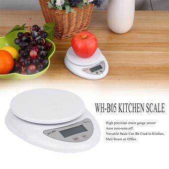 Báscula electrónica T0.2 para dieta de alimentos de cocina Digital 5kg 5000g1g báscula Postal 