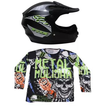 Buzo Casco Bicicross Y Bmx Infantil En Oferta Obsequio Linio