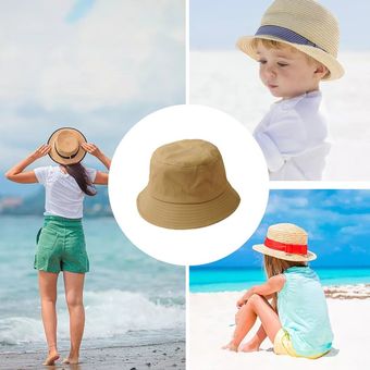 Uni  Bucket Hats Women Summer SunScreen Sombrero Hombres Color Puro Sunbonnet 