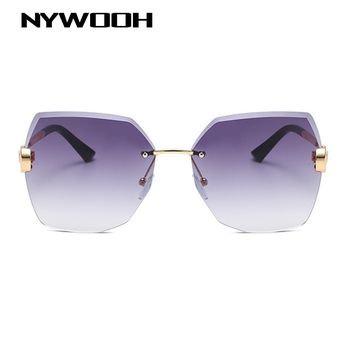 Nywood Gradiente grande Gafas de sol Lady Woman Lady Gafasmujer 
