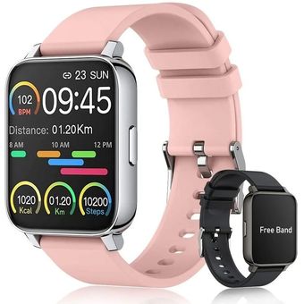 GENERICO Reloj inteligente Smartwatch Serie 8 Rosa Compatible