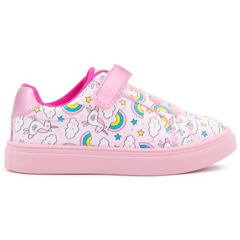 Tenis unicornio hot sale rosa