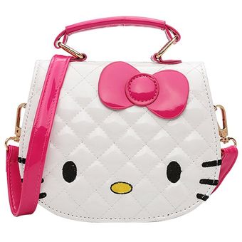 Hello Kitty Child Messenger Bag Niña Bolso de hombro de dibujos animados lindo Blanco | Linio Colombia - GE063EL11G31VLCO