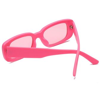 Fashion Y2k gafas de sol macho Macaron rosa pequeñomujer 