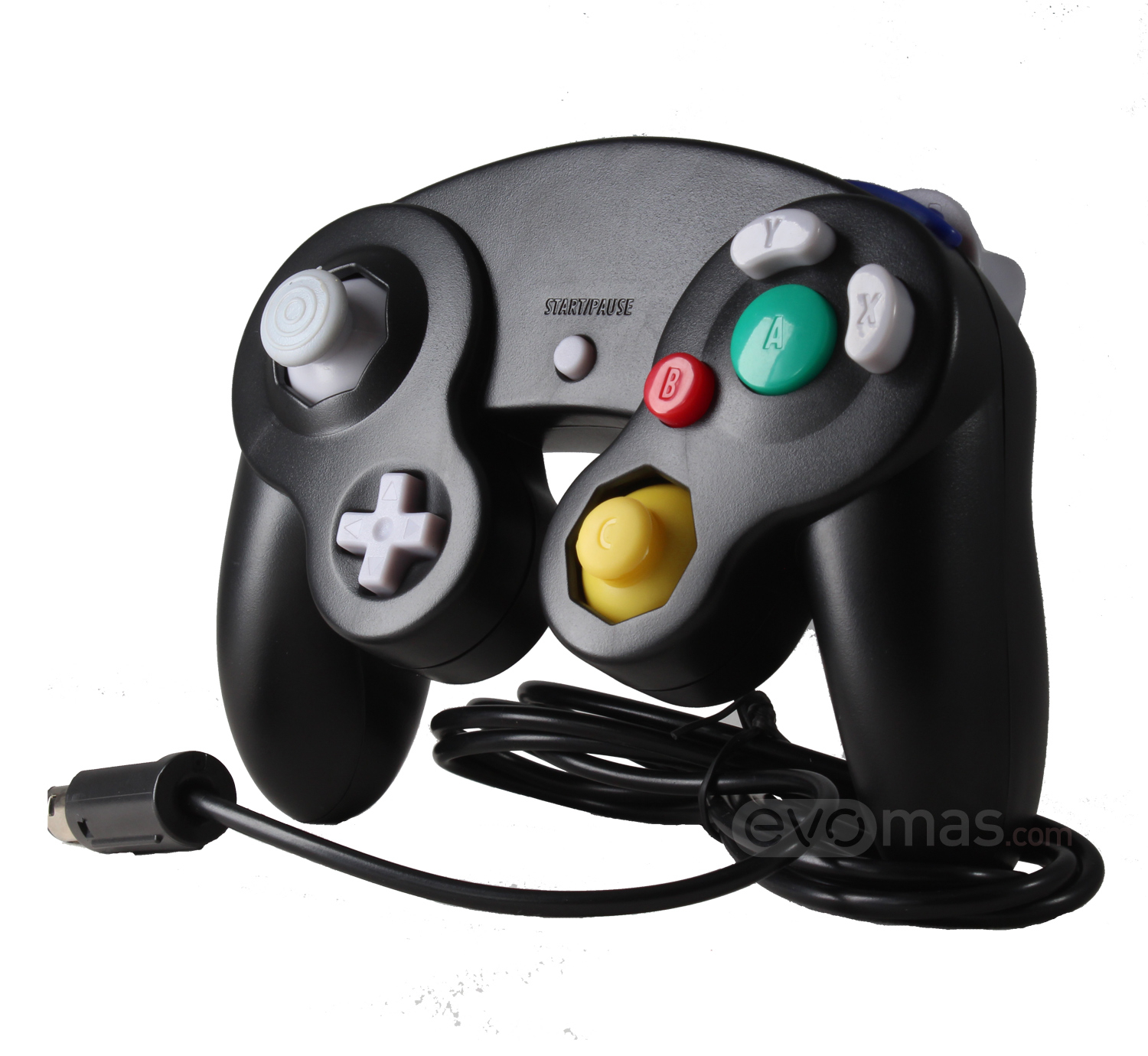 Control para GameCube y Wii Nuevo de Paquete TTX Tech Game Cube-Negro