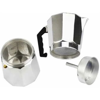 GENERICO Cafetera Italiana Acero Inoxidable 6 Tazas Cocina Tetera