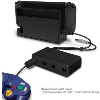 Mando Compatible Negro Para Wii Y Game Cube