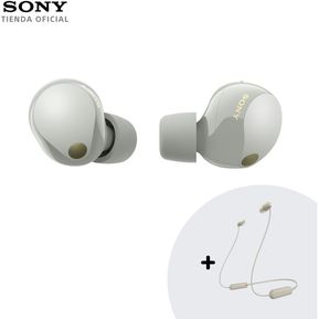 Audífonos Inalámbricos Sony Noise Cancelling - WF-1000XM5 - Silver