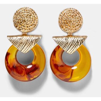 Miwens 57za Aretes De Arnés De Diseño Geometría Femenina De 