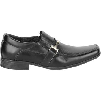 Zapato Cerrado Caramel Mujer Negro Tipo Napa 602