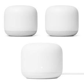 Po Paquete Google Nest Wifi System 1 Router + 2 Points 3 Pack Abierto