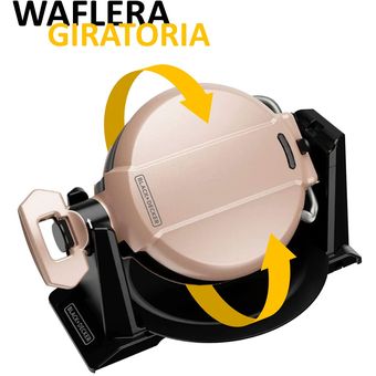 Waflera giratoria black decker