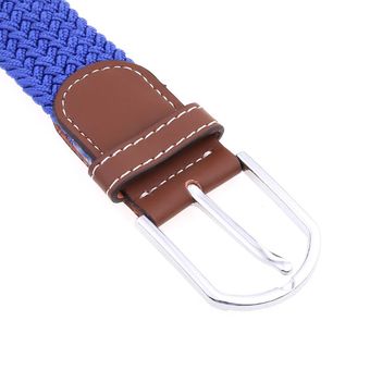 Cinturón Elástico Para Hombres De 6 Colores Cinturón Ancho 