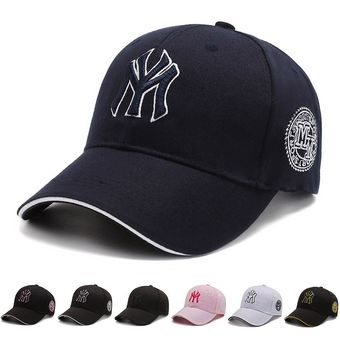 New York-gorras de béisbol con bordado MY para hombre y mujer viser 