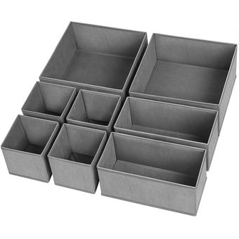 CASATUA Cajas Organizador de Zapatos Set 4 Zapatero Apilable CasaTua