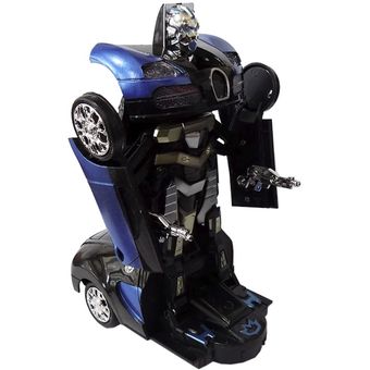 Carro Robot Transformer Juguete Ni o Luces y sonido Linio