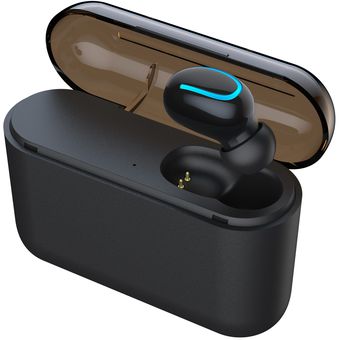 auriculares Bluetooth con función de manos libres Audífonos inalámbricos Bluetooth 5.0 TWS #Single ear Negro auriculares deportivos auricular para teléfono PK HBQ auriculares para juegos 