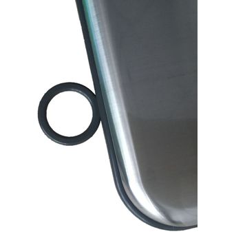 báscula de cocina Báscula Digital delgada de acero inoxidable de 10kg 1g balanza de peso báscula electrónica de 10KG para alimentos táctil gramos retroiluminación azul 