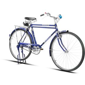 Bicicleta Turismo Rodada 28 Equipada Azul Negro Gospel