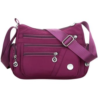 impermea #Purple de diseñador Bolsos de hombro de moda para mujer 