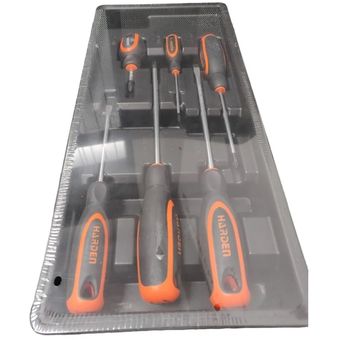 Juego Kit Set De Destornilladores De Golpe 6 Piezas Mk-0022