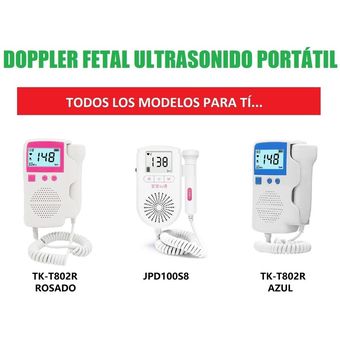 GENERICO Doppler Fetal Monitor Escucha los Latidos De Tu Bebe mas gel  Incluido