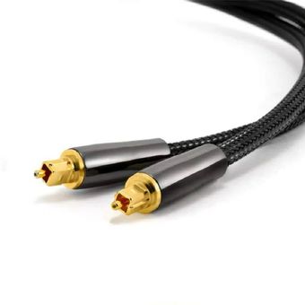 Cable Audio Fibra Optica 2m 2 M Metros Optico Digital 