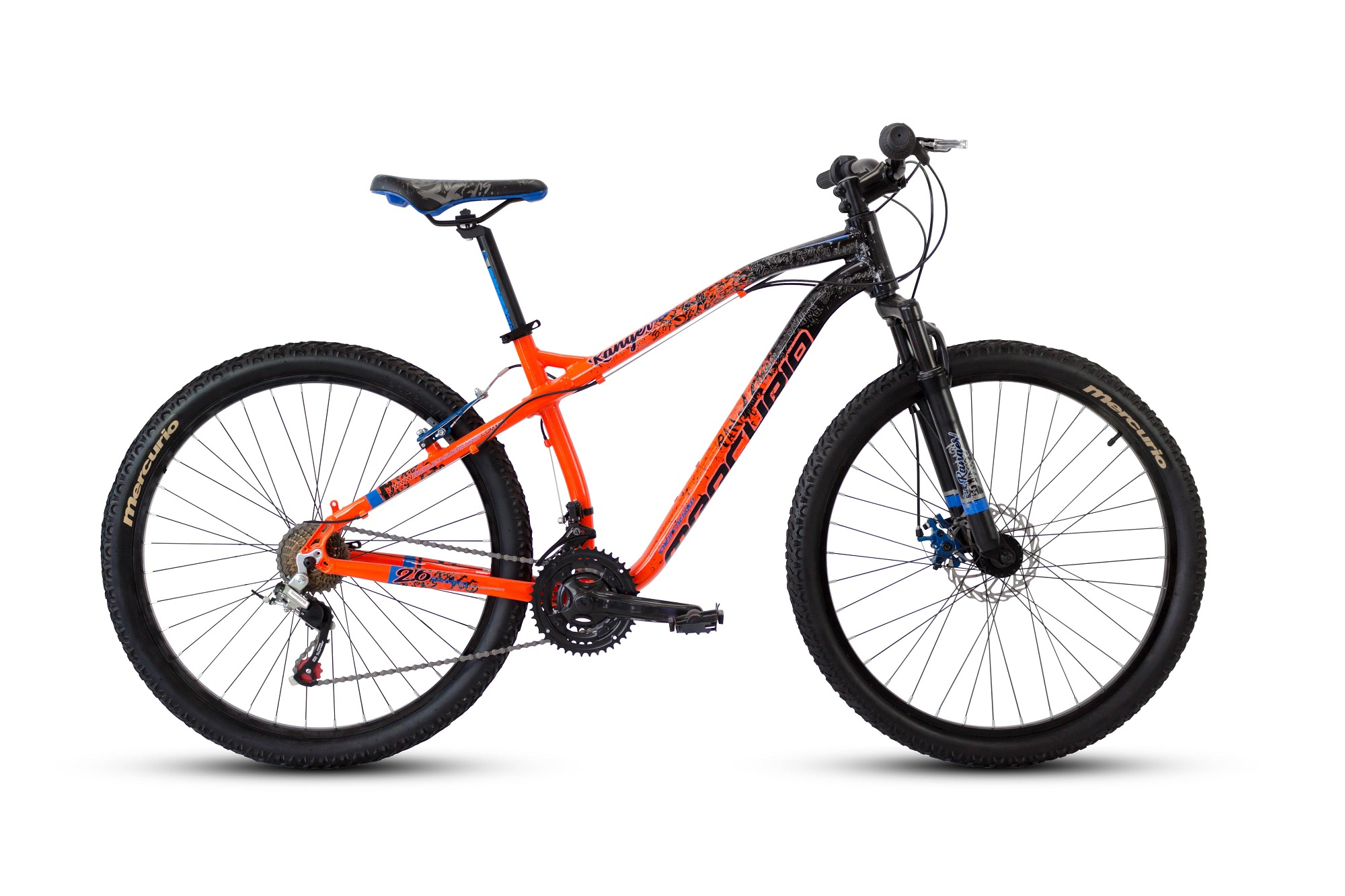 Bicicleta Mercurio Ranger 26 Naranja 2020